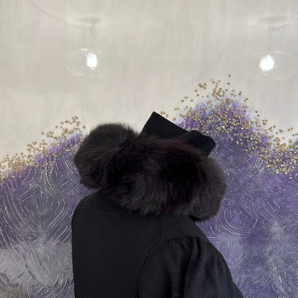 Vintage Dark Brown Fox Fur Collar - Picture 16 of 16